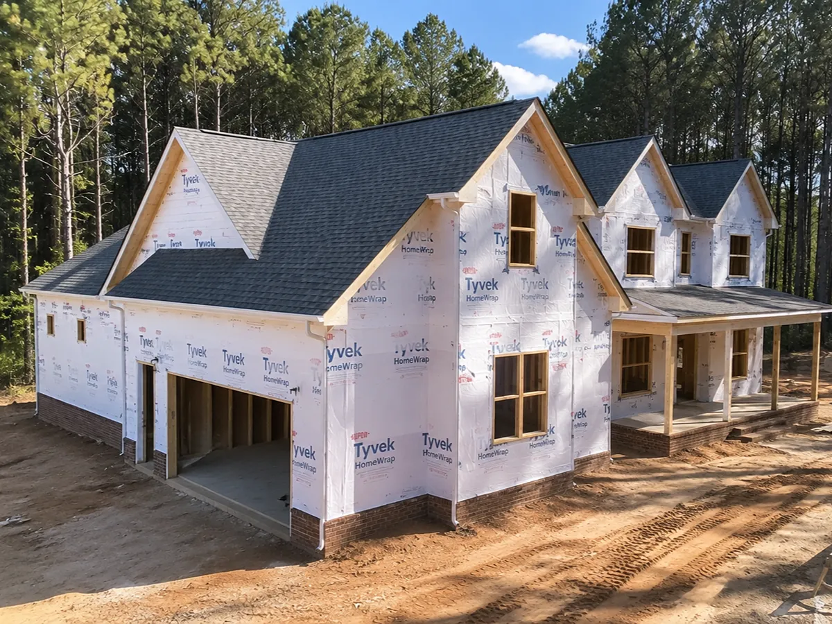 Construction of your home starts