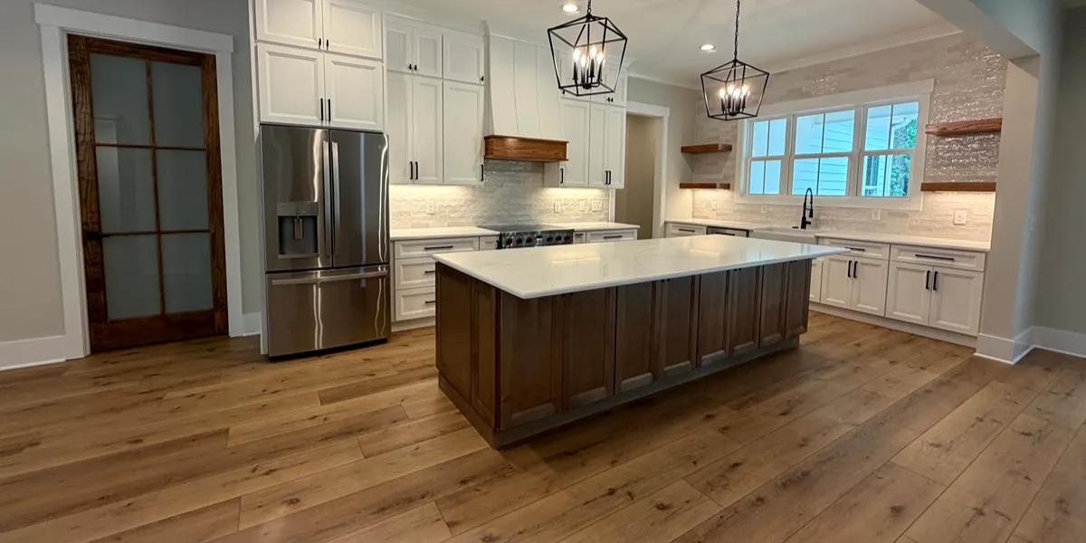 interior of home finishes