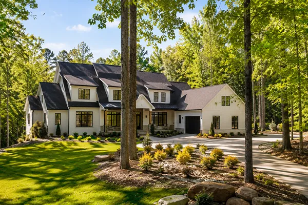 Building a home on a wooded lot